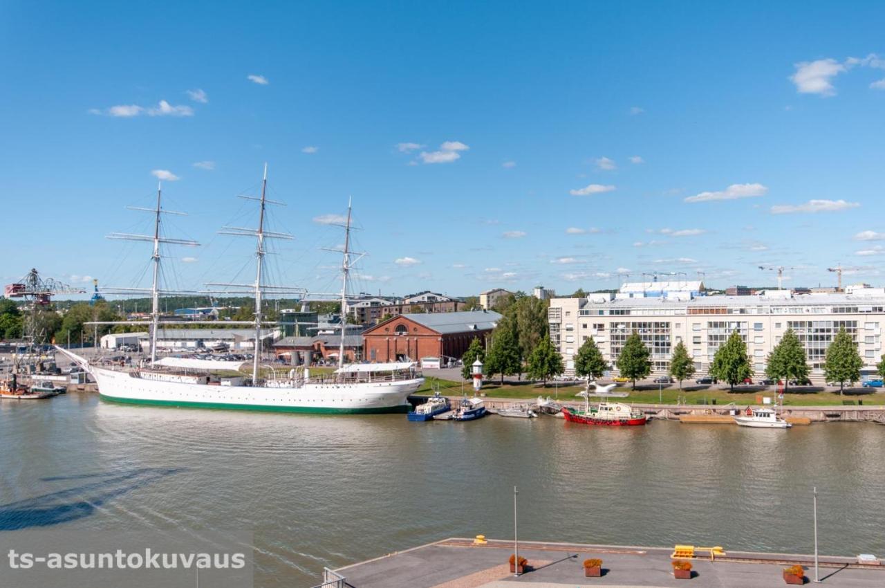 The Best View In Turku With Private Balcony, Sauna, Car Park 아파트 외부 사진