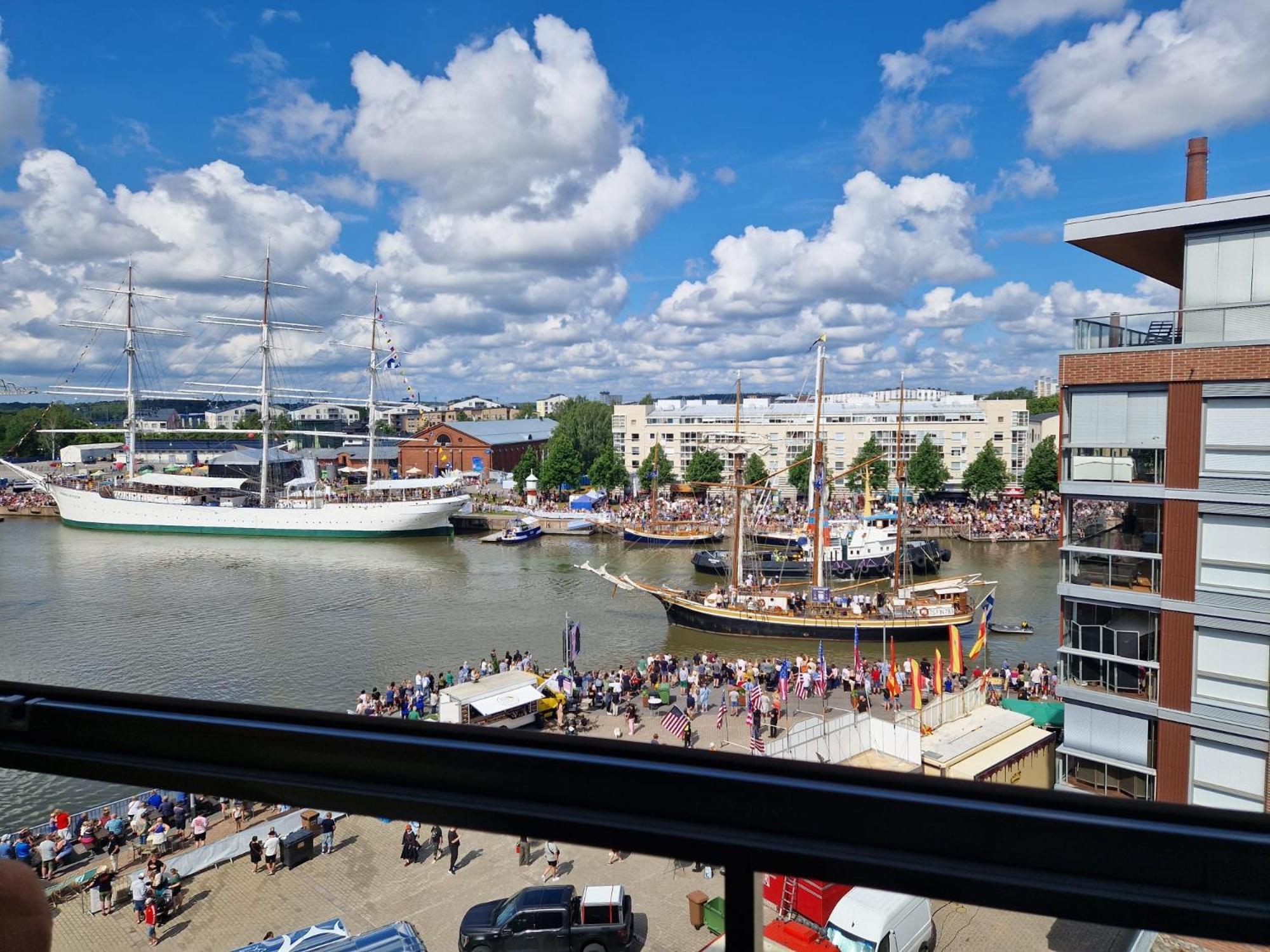 The Best View In Turku With Private Balcony, Sauna, Car Park 아파트 외부 사진