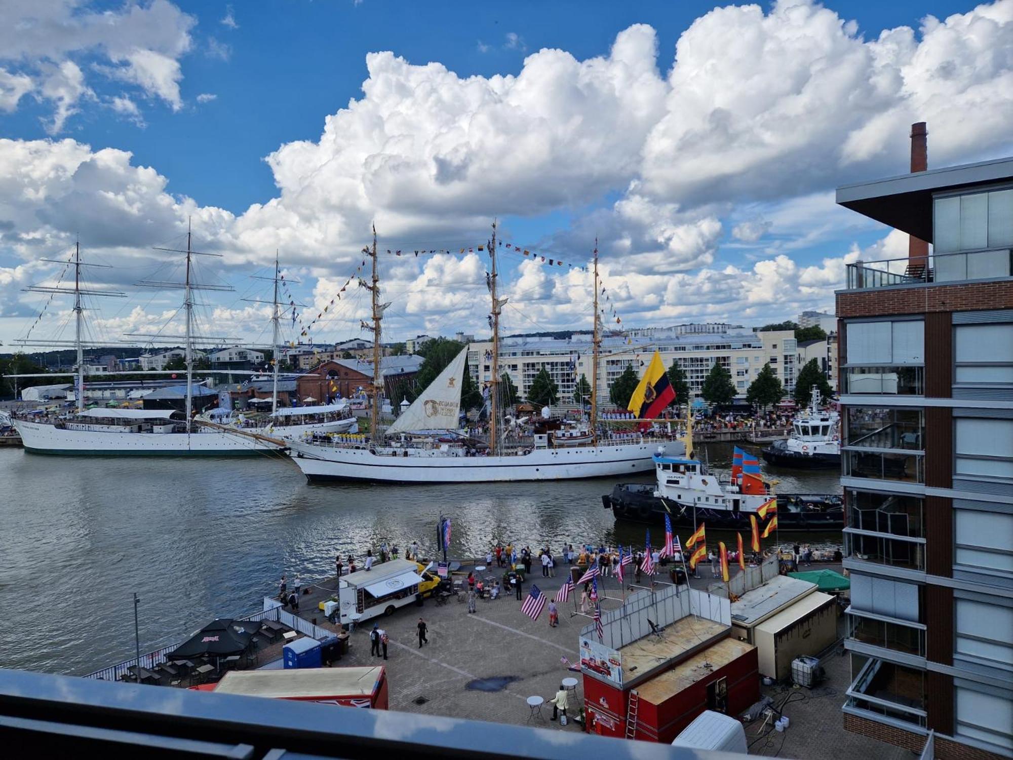 The Best View In Turku With Private Balcony, Sauna, Car Park 아파트 외부 사진